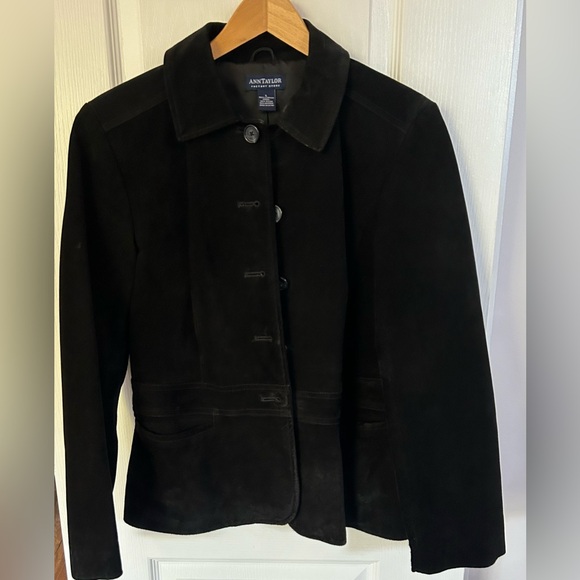 Anne Taylor Vintage Suede Jacket - Picture 2 of 4